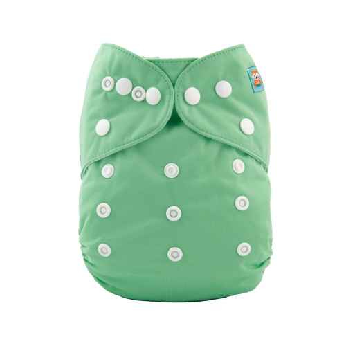 Pañal de Lana talla M verde