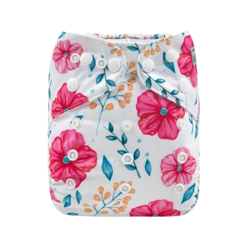 Pañal Floreado Fucsia