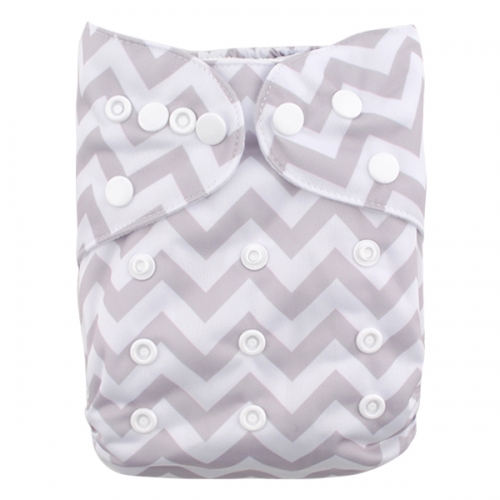 Pañal Zig Zag Gris