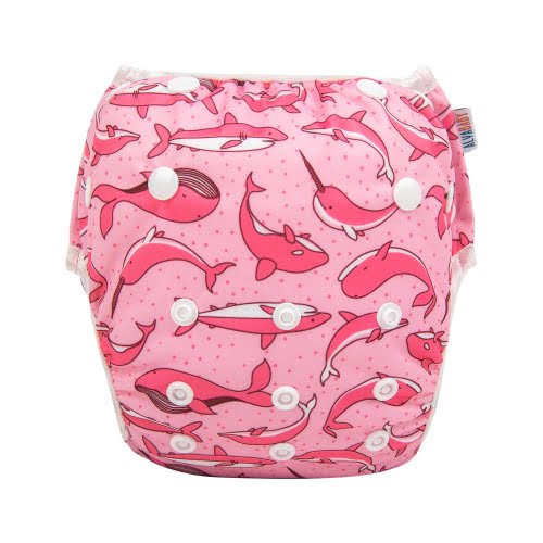 Pañal Delfines Rosados