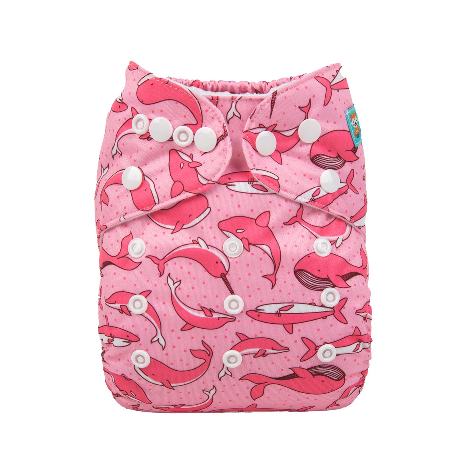 Pañal Delfines Rosados