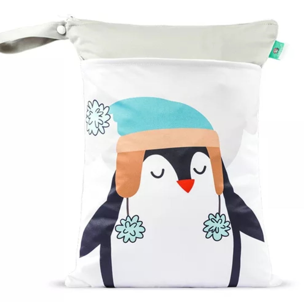 GORRO TELA PINGUINO