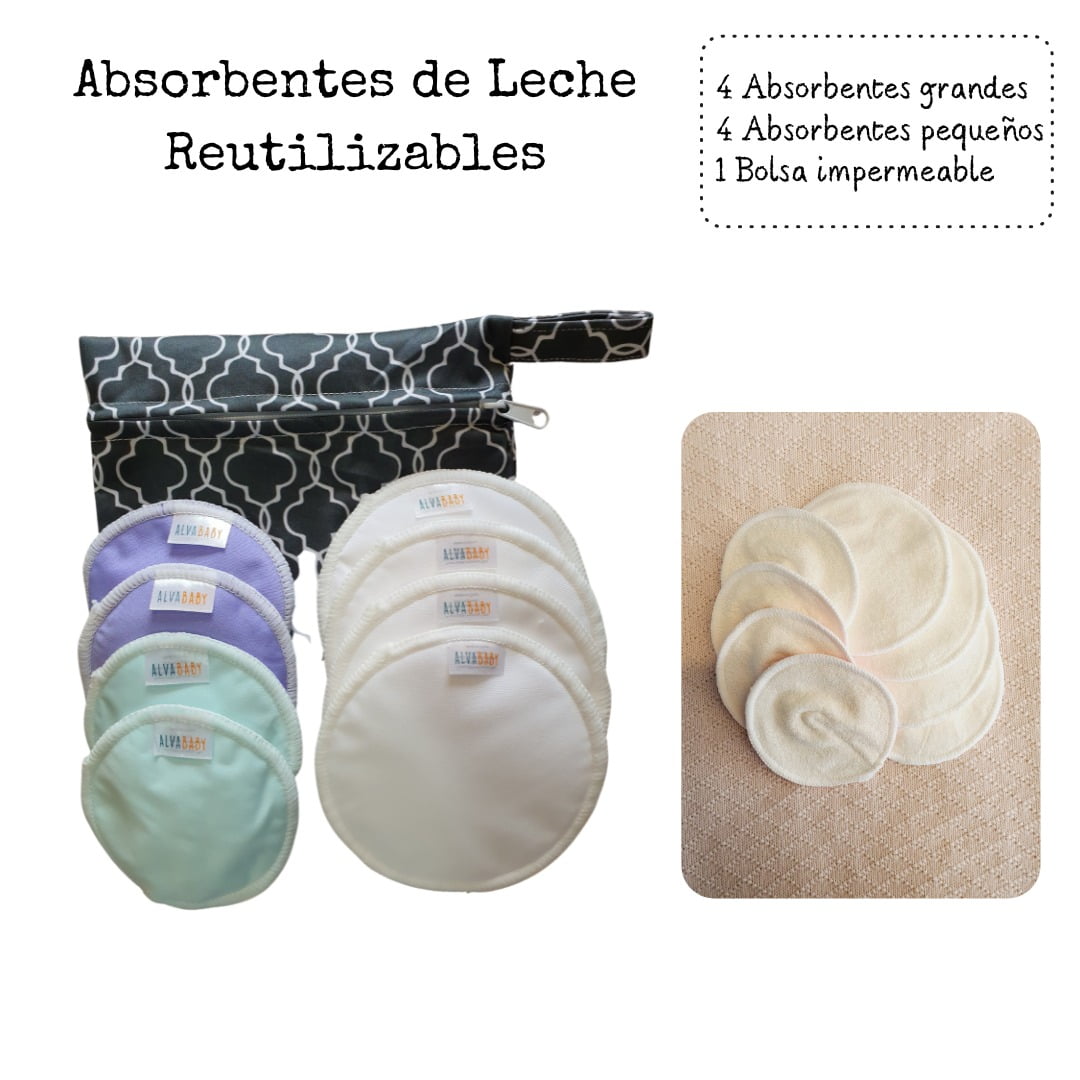 Absorbentes de Leche Gris